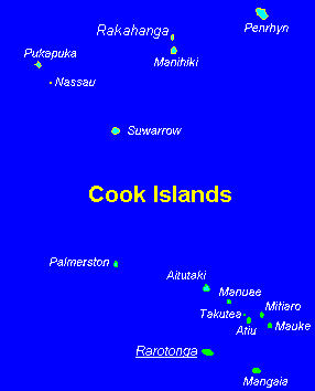 Islands map