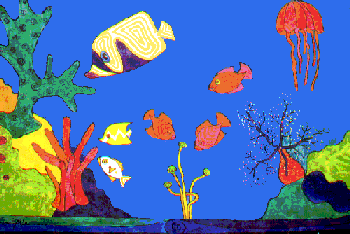 Underwater tapestry