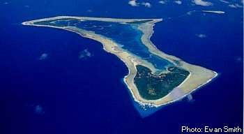 Pukapuka from the air