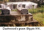 Dashwood's grave