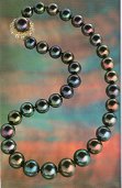 Black pearl necklace